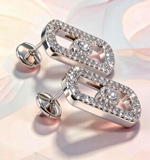 Ювелирные серьги из серебра 925 пробы