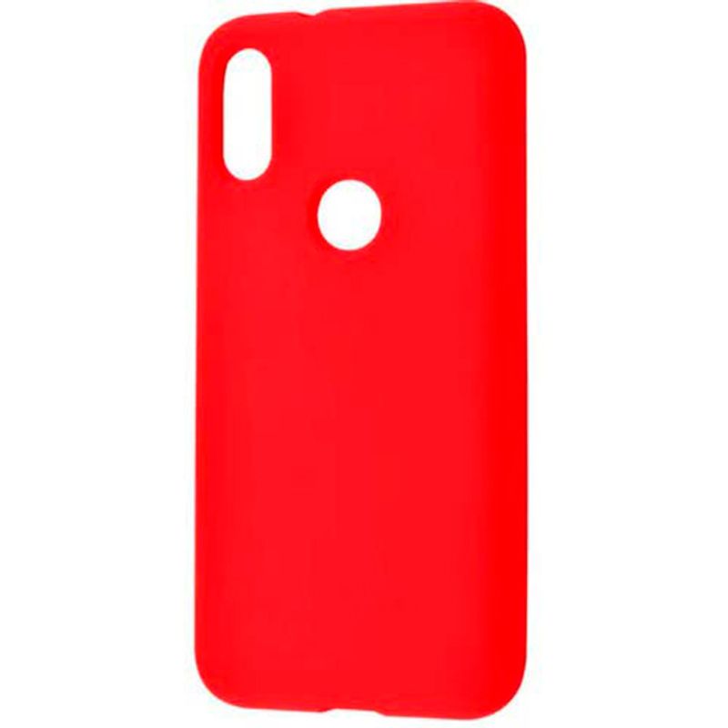 Silicone Cover для Xiaomi Redmi Note 7 Red