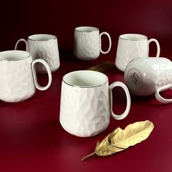 Lenardi 133-424 Набор из 6 кружек 380мл в под.уп.(х6)Фарфор