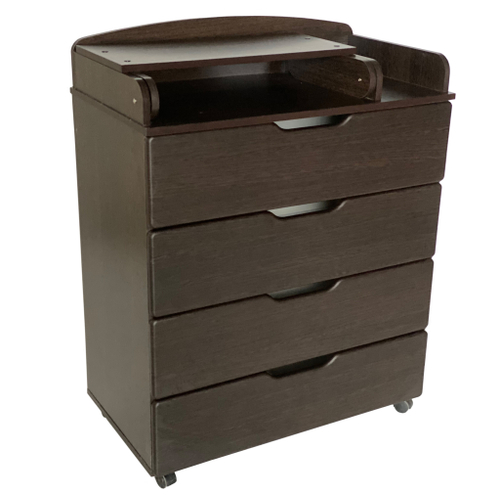 Комод ULYANA 8 (COMFORT) 800/4 МДФ (4 ящика, 80см/венге)