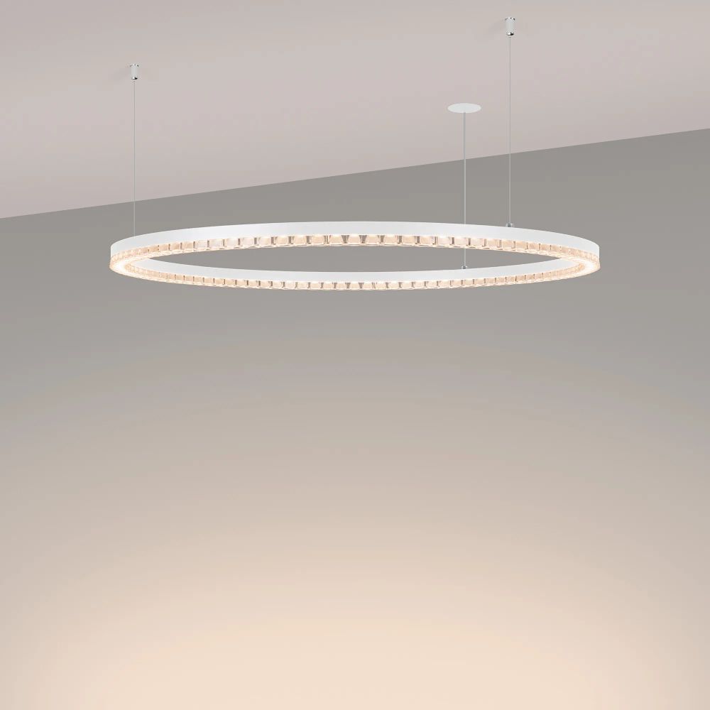 Светильник SP-DIAMOND-R850-40W Warm3000 (WH, 45 deg, 230V, TRIAC) (Arlight, IP20 Металл, 5 лет) 055262