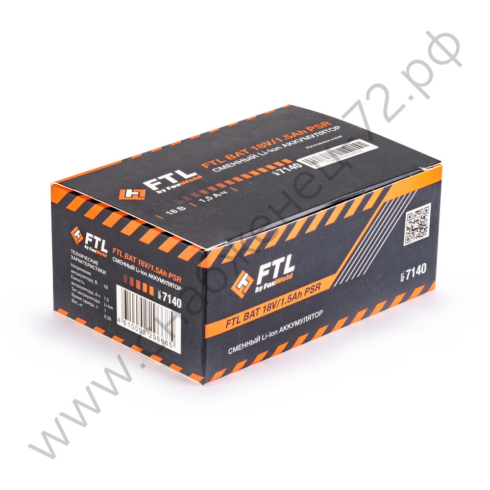 Сменный Li-Ion аккумулятор FTL BAT 18V/1.5Ah PSR
