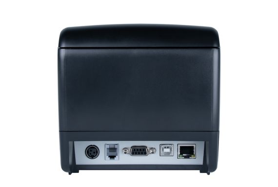 Принтер чеков POScenter RP-100W (80мм, 260 мм/сек, автоотрез, RS232+USB+LAN+wifi) черный