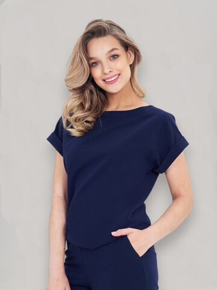 Блуза медицинская женская | Бл-1019 либерти люкс