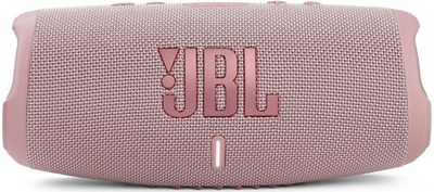 Колонка портативная JBL Charge 5, 40Вт, розовый [jblcharge5pink]