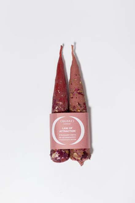 Набор конусных свечей LAW OF ATTRACTION