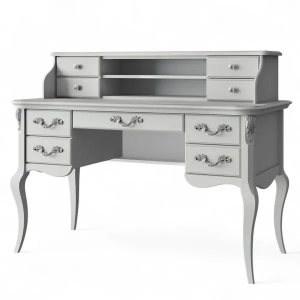 Кабинетный стол пристенный