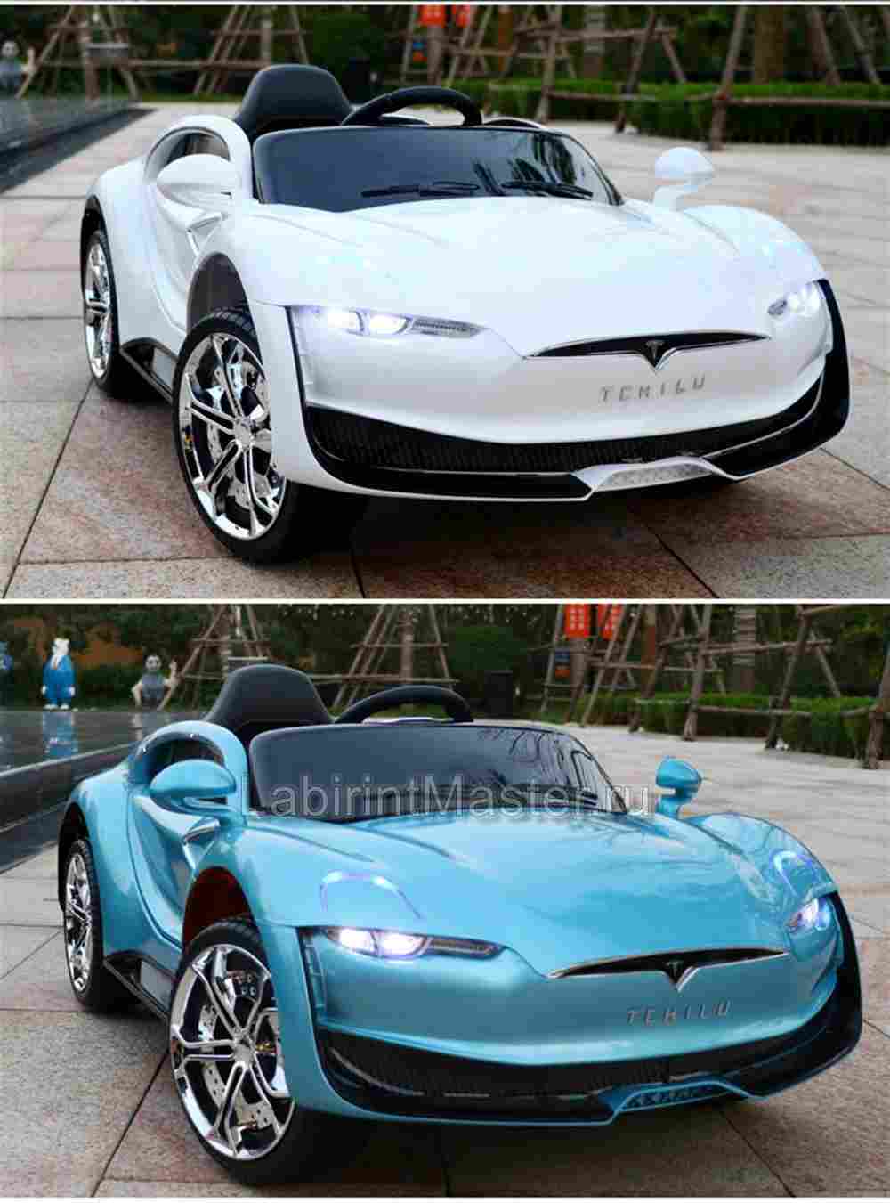 Детский электромобиль "Tehilu CL-6166" белый