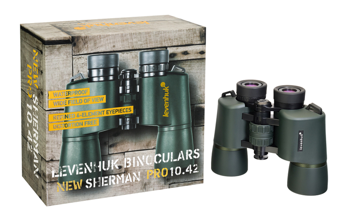 Бинокль Levenhuk New Sherman PRO 10x42