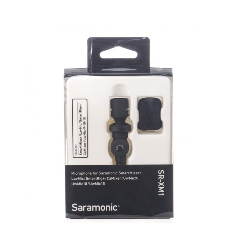 Микрофон Saramonic SR-XM1 для радиосистемы UwMic 10/9/15 и микшеров SmartMixer, LavMic, SmartRig+, CaMixer.