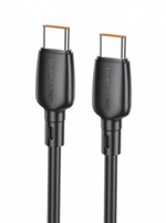 Кабель Borofone BX93 Type-C-Type-C 60W 3A 1м PVC Black