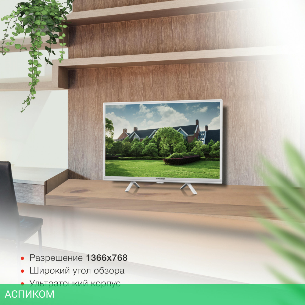 Телевизор LED Starwind 24" SW-LED24SG312