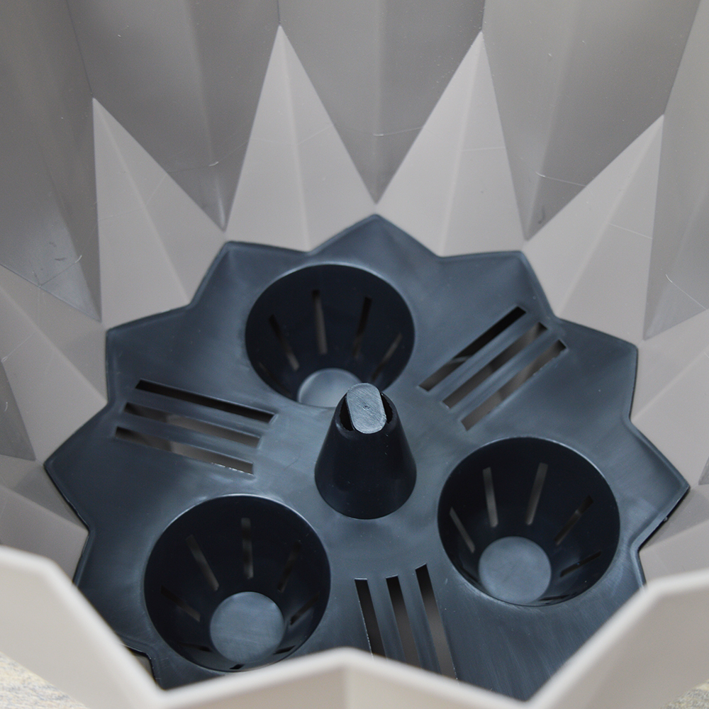 Кашпо Геометрия 5,8л, мокачино