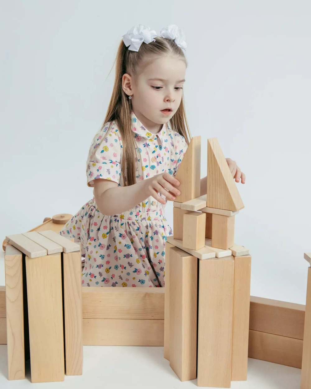 Конструктор Дидактический из дерева