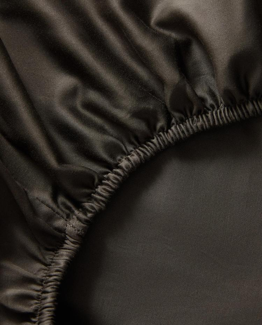 ZARA HOME (300 НИТЕЙ) НАТЯЖНАЯ ПРОСТЫНЯ ИЗ ХЛОПКА, ПЕПЕЛЬНЫЙ