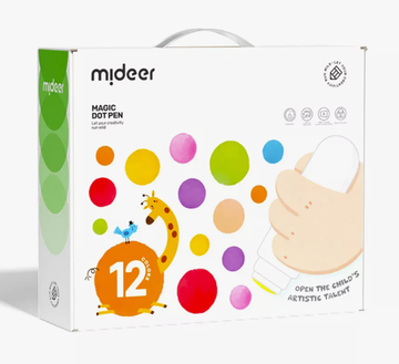 Маркеры mideer "Волшебные точки" 12 цветов
