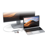 USB-Хаб Satechi Slim Multiport V2 (USB-C) (ST-SCMA2) Подключение: встроенный кабель USB-C. Порты: USB-C (PD 60 Вт), 2 USB-A 3.2 Gen 1, microSD UHS-I, SD UHS-I, HDMI (до 4K 60 Гц)