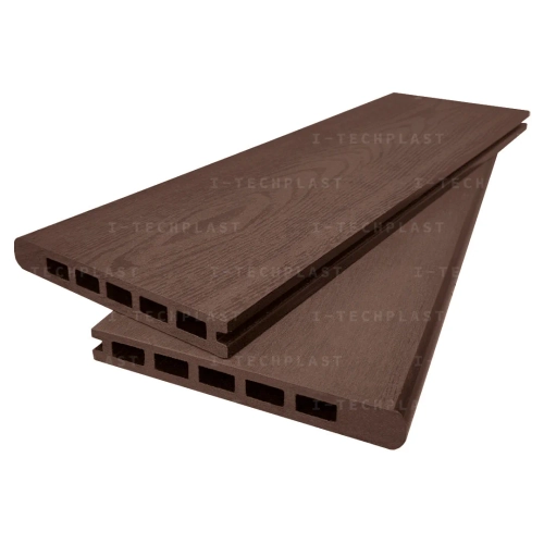 Террасная доска ДПК ITP 160 х 22мм СТАРТОВАЯ какао шлифовка+тиснение