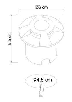 Тротуарный светильник Arte Lamp