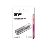 Флеш накопитель 64Gb Silicon Power Ultima II, USB 2.0, Серебристый
