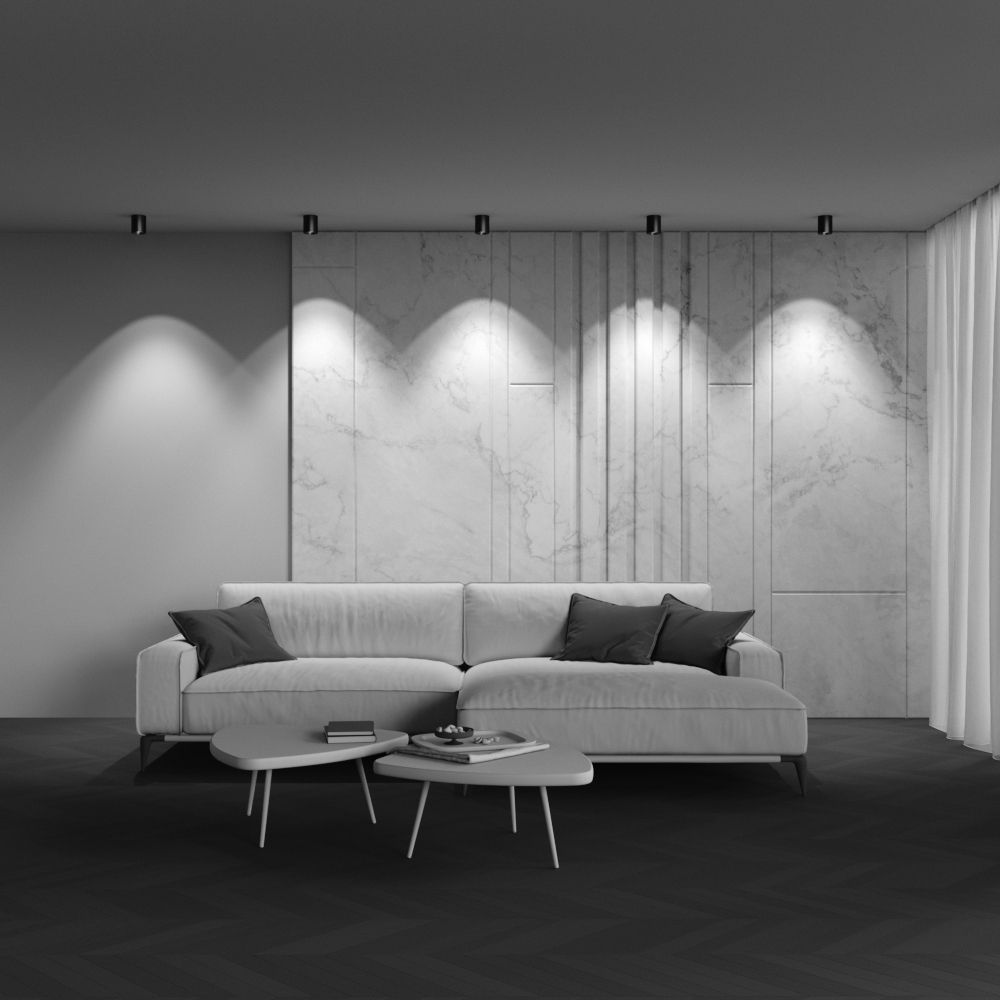 Светильник потолочный светодиодный Maytoni   C064CL-12W3K-RD-B