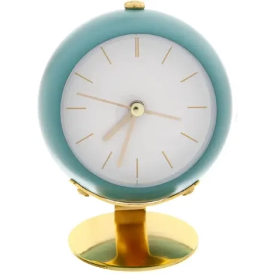 Будильник «ALICE» 8,5*5см морская волна