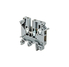 Клемма винтовая трехпроводная, 4 мм2, серая MTU-TO4 арт.:57449