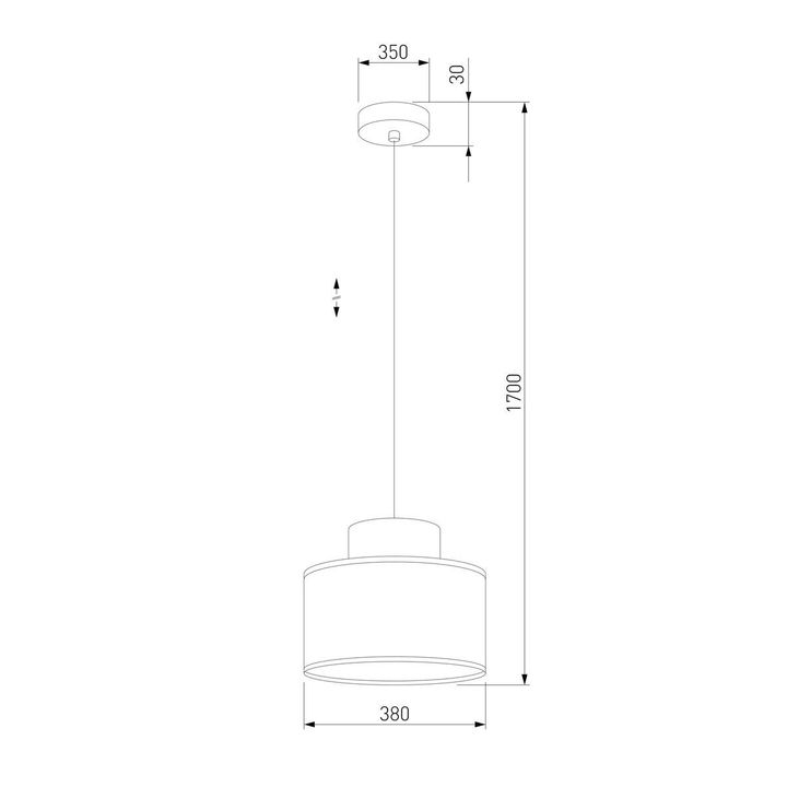 Подвесной светильник TK Lighting 3256 Duo