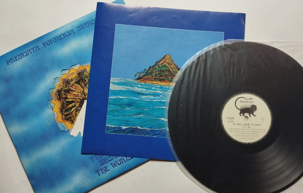 Винтажная виниловая пластинка LP Premiata Forneria Marconi The World Became The World (Japan 1974) (No Obi)