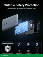 Портативное зарядное устройство Ugreen PB205 Abyss Blue (90597A)