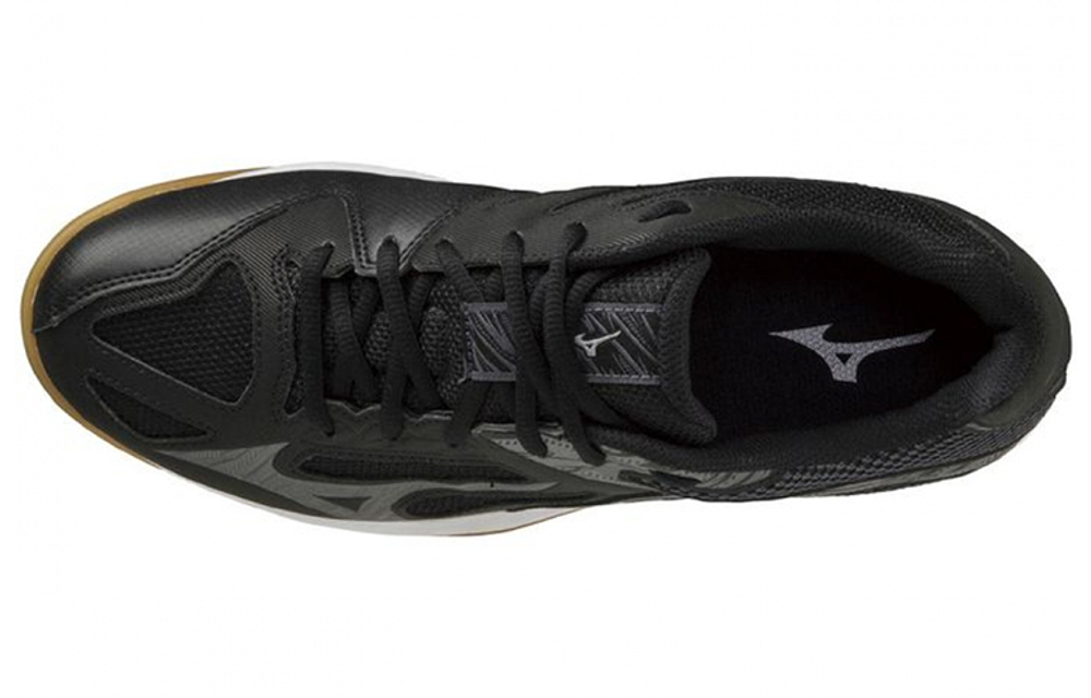 Mizuno Textile, Leather Comfortable Slip Resistant, Abrasion Resistant, Breathable Low top Volleyball Shoes Unisex