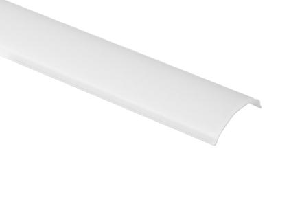 Полукруглый матовый рассеиватель для профиля DN18503,  2005мм., Серия:DN8ALE