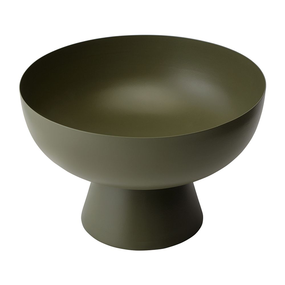 Блюдо на ножке Vivlend, Ø21 см, морские водоросли