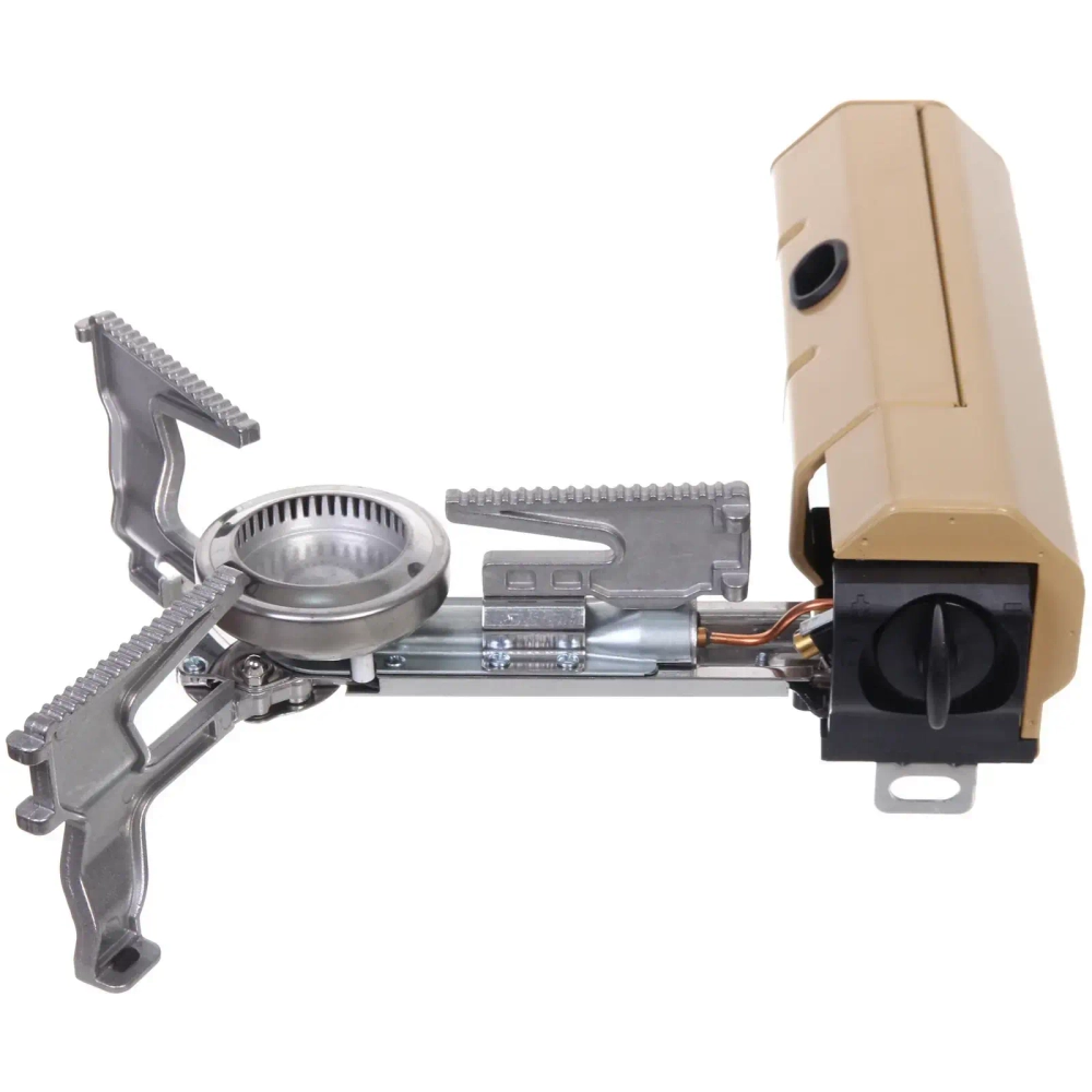 Плита газовая портативная (цанга), с пьезоподжигом, складная DKS1001