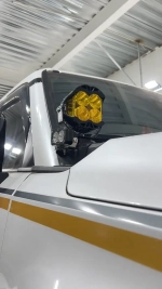 Крепление для установки дополнительного света для Toyota Land Cruiser Prado 250 LC250 Крузак Тойота доп фары кронштейны крепления