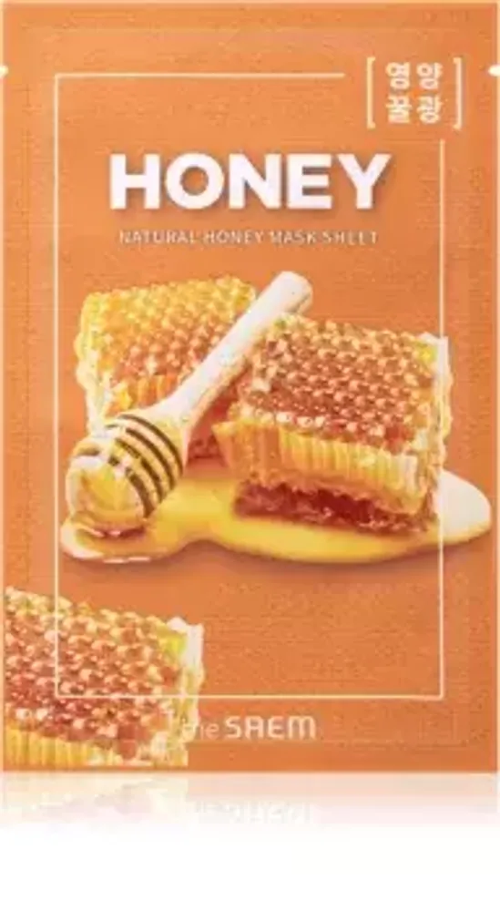 Тканевая маска с экстрактом меда THE SAEM Natural Honey Mask Sheet