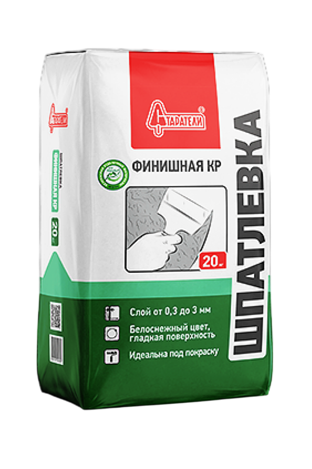 Шпатлевка полимерная Старатели Финишная КР 20 кг