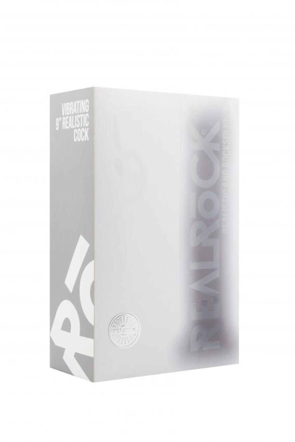 Прозрачный вибратор-реалистик Vibrating Realistic Cock 9 - 23,5 см. (Цвет: прозрачный)