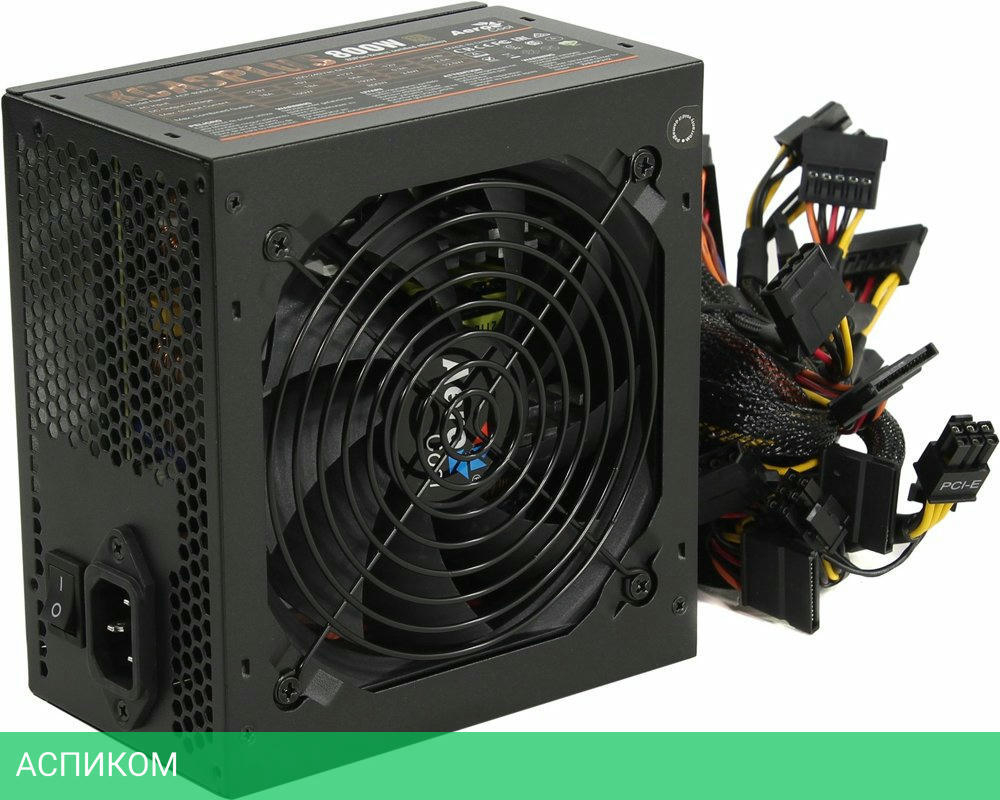 Блок питания AeroCool KCAS PLUS 800W