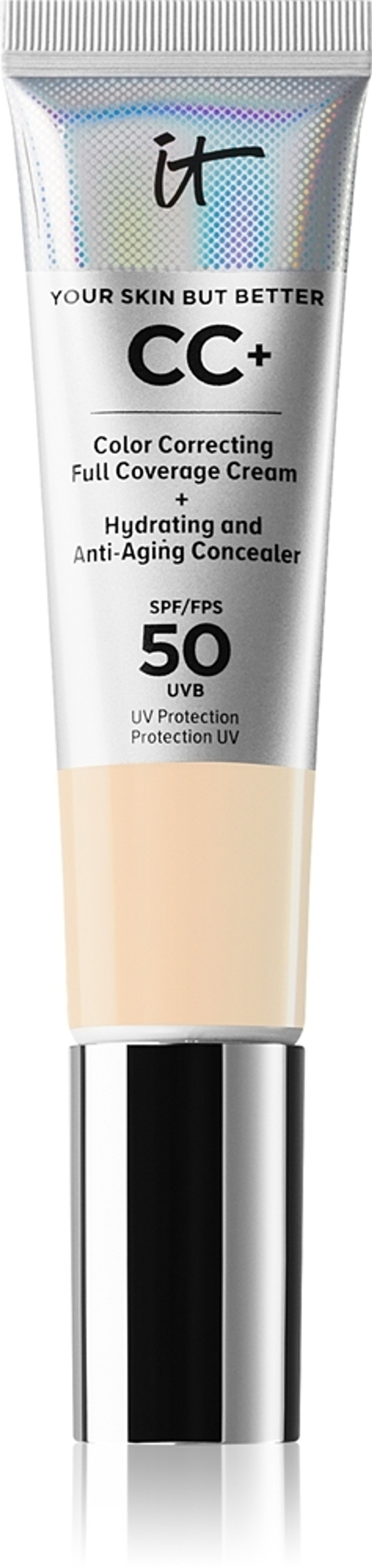 IT Cosmetics Your Skin But Better CC+ - Непрозрачная тональная основа SPF 50+, 32 ml