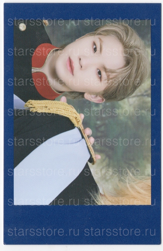 Фотокарта Woozi SEVENTEEN - Cafe in Seoul