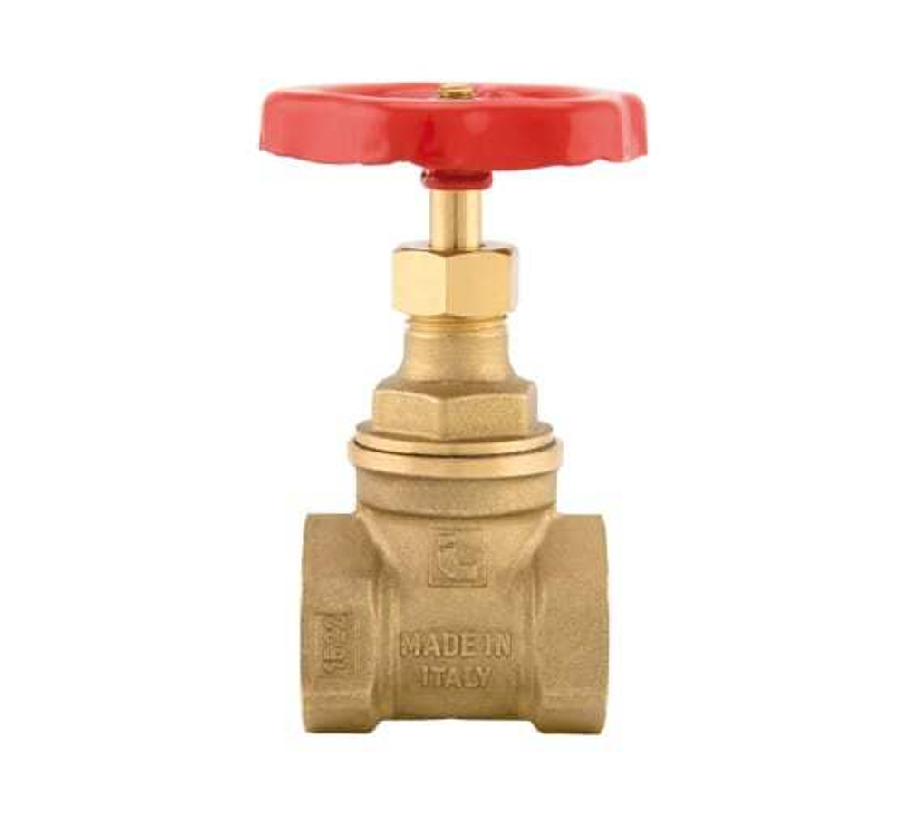 Задвижка латунная PN 16 Ду  32 (1 1/4") латунная