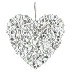 GAEM Украшение новогоднее "Сердце", L12 W0,4 H12 см