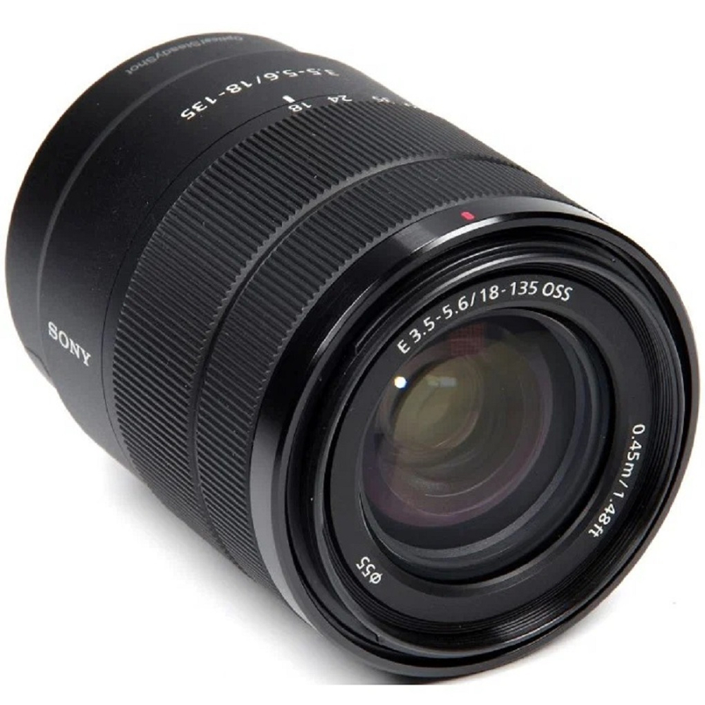 Sony E 18-135mm F3.5-5.6 OSS (SEL18135), черный