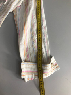 Блузка в полоску, маркировка 164-88-96, визуально на 44 размер