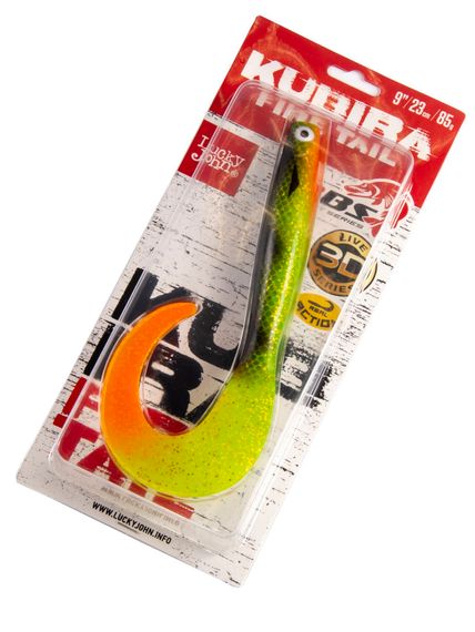 Твистеры LJ 3D BBS Series KUBIRA FIRE TAIL 9,0in (22,86)/PG41 1шт.