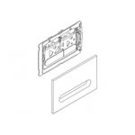 Клавиша смыва BelBagno Prospero BB005-PR-CHROME Хром глянцевый
