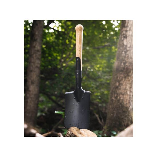 Лопата Boker 09BO500 Shovel M1874 с клинком из стали 2CR13MoV, рукоять дерево