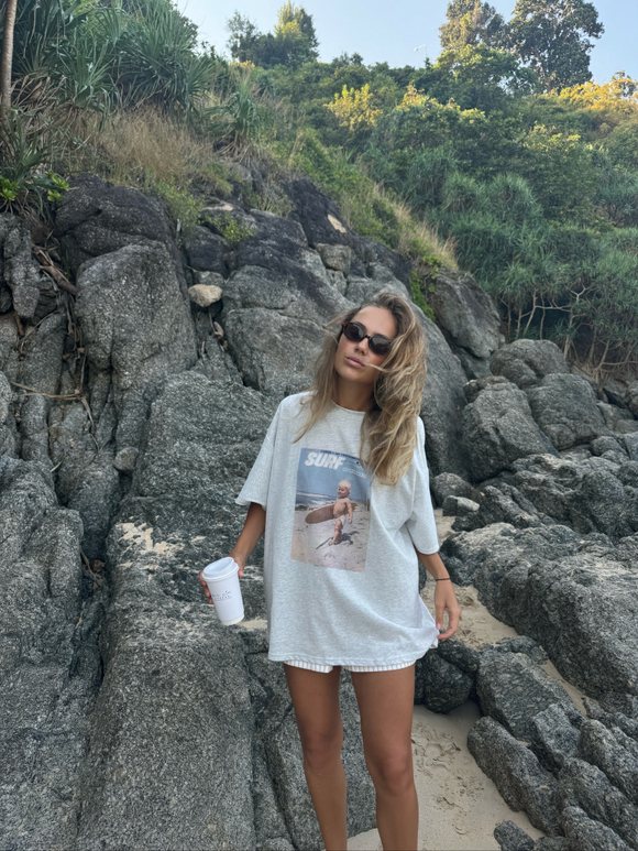 Футболка Surf boy серый