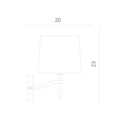 Бра Divinare Soprano 1341/02 AP-1
